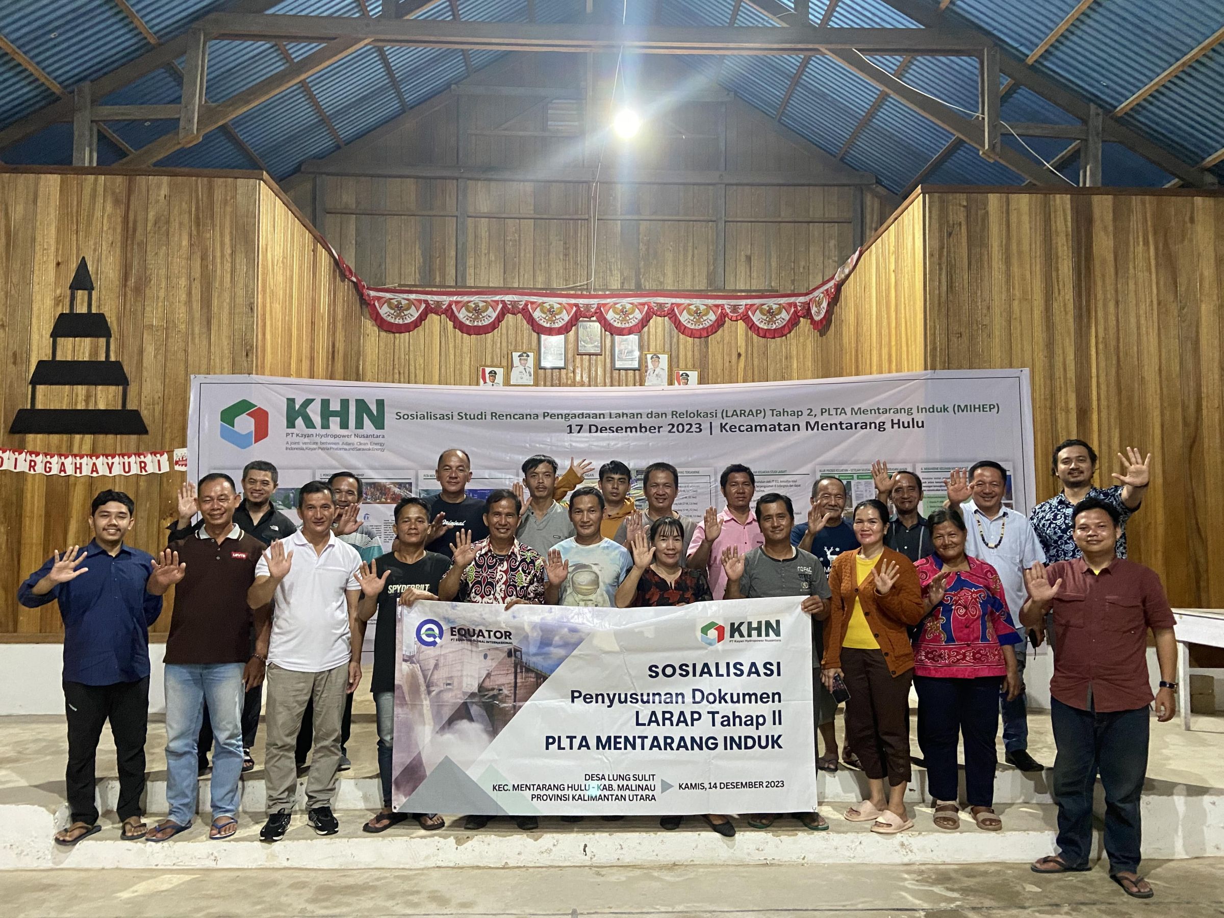 Layanan Konsultansi Land Acquisition and Resettlement Action Plan (LARAP) Phase II — Mentarang Induk Hydroelectric Project (MIHEP)